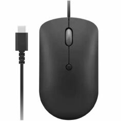 Акция на Мышь Lenovo 400 USB-C Wired Compact Mouse (GY51D20875) от MOYO