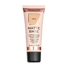 Акция на Матова тональна основа для обличчя Makeup Revolution Matte Base Foundation, F8.5, 28 мл от Eva