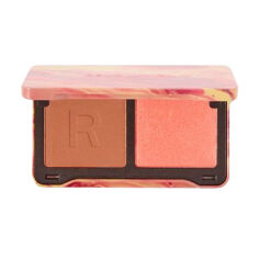 Акція на Палетка для контурингу обличчя Makeup Revolution Neon Heat Dynamic Face Palette, Peach Heat, 11.2 г від Eva