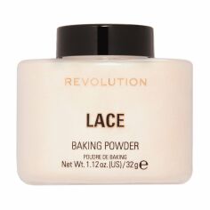 Акція на Розсипчаста пудра для обличчя Makeup Revolution Baking Powder, Lace, 32 г від Eva