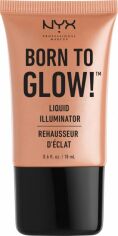 Акция на Рідкий хайлайтер NYX Professional Makeup Born To Glow Liquid Illuminator LI02 - Gleam 15 мл от Rozetka