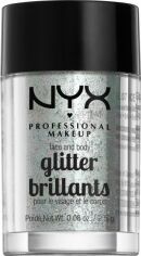 Акція на Гліттер NYX Professional Makeup Face & Body Glitter 07 Ice 2.5 г від Rozetka