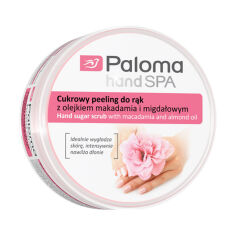 Акція на Цукровий пілінг для рук Paloma Hand SPA з макадамовою та мигдальною олією, 125 мл від Eva