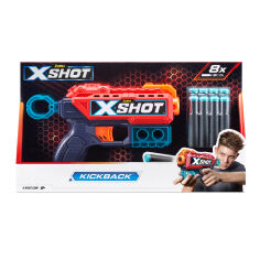 Акция на Бластер X-Shot Red Excel Kickback (36184R) от Будинок іграшок