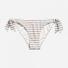 Акція на Нижня частина купальника жіноча H&M 184123 42 Біла в смужку від Rozetka