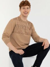 Акція на Світшот чоловічий U.S. Polo Assn G081SZ082-000-1499642 XXL Коричневий від Rozetka