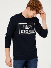 Акція на Світшот чоловічий U.S. Polo Assn G081SZ082-000-1498759 XXL Синій від Rozetka