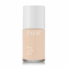 Акція на Тональний флюїд для обличчя Paese Long Cover Fluid, 0 Nude, 30 мл від Eva