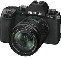 Акція на Фотоаппарат FUJIFILM X-S10 + XF 18-55mm F2.8-4R Black (16674308) від MOYO