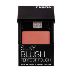 Акція на Компактні рум'яна для обличчя Pudra Cosmetics Perfect Touch Silky Blush 05, 4.2 г від Eva