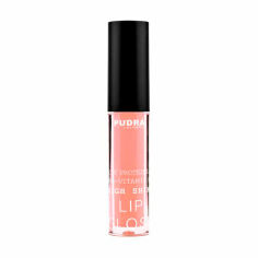 Акція на Блиск для губ Pudra Cosmetics High Shine Lip Gloss з протеїнами шовку та провітаміном B5, 10 Nature Shine, 2.5 г від Eva