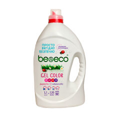 Акція на Гель для прання Be&Eco Color 120 циклів прання, 3.7 л від Eva