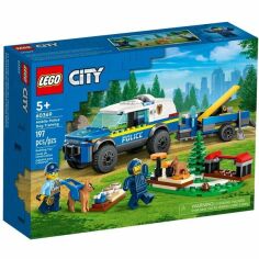 Акція на LEGO 60369 City Мобильная площадка для дрессировки полицейских собак від MOYO
