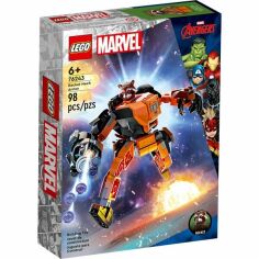Акція на LEGO 76243 Super Heroes Рабоброня Енота Ракеты від MOYO