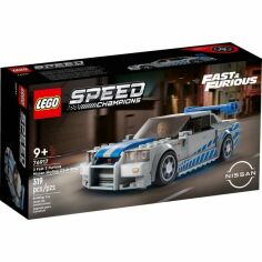Акция на LEGO 76917 Speed Champions «Двойной форсаж» Nissan Skyline GT-R (R34) от MOYO