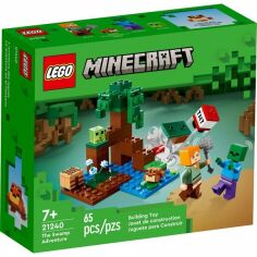 Акція на LEGO 21240 Minecraft Приключения на болоте від MOYO