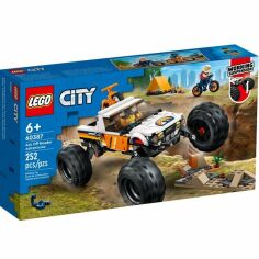 Акция на LEGO 60387 City Приключения на внедорожнике 4x4 от MOYO