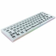 Акція на Основа для клавиатуры Xtrfy K5 Barabone RGB White (K5-RGB-CPT-BASE-ANSI-TP) від MOYO