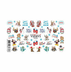 Акция на Водні наліпки для нігтів Vizavi Professional VN-02 от Eva