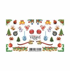 Акція на Водні наліпки для нігтів Vizavi Professional VN-25 від Eva