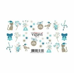 Акція на Водні наліпки для нігтів Vizavi Professional VN-11 від Eva