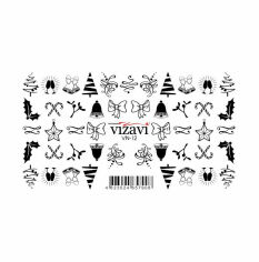 Акція на Водні наліпки для нігтів Vizavi Professional VN-12 від Eva