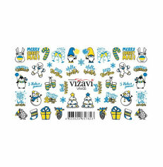 Акция на Водні наліпки для нігтів Vizavi Professional VN-05 от Eva