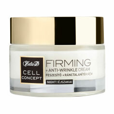 Акція на Нічний крем для обличчя Helia-D Cell Concept Firming + Anti-Wrinkle Night Cream 45+, проти зморщок, 50 мл від Eva