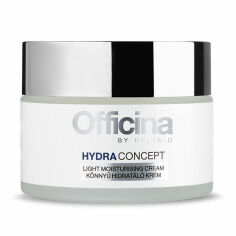 Акція на Зволожувальний крем для обличчя Helia-D Officina Hydra Concept Light Moisturizing Cream, 50 мл від Eva