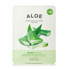 Акція на Тканинна маска для обличчя It's Skin The Fresh Aloe Mask Sheet з алое, 18 г від Eva