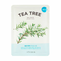 Акція на Протизапальна тканинна маска It's Skin The Fresh Tea Tree Mask Sheet з екстрактом чайного дерева, 18 г від Eva