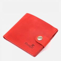 Акция на Шкіряний гаманець жіночий Shvigel leather-16434 Червоний от Rozetka