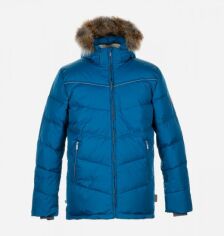 Акция на Дитяча зимова пухова куртка для хлопчика Huppa Moody 1 17470155-80066 128 см от Rozetka
