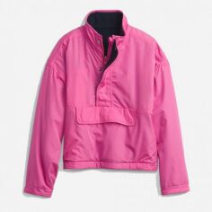 Акция на Підліткова демісезонна двостороння куртка для дівчинки GAP 401262290 137-145 см Рожевий/Синій от Rozetka