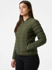 Акція на Куртка демісезонна коротка жіноча Helly Hansen W Mono Material Insulator 53507-431 M Зелена від Rozetka