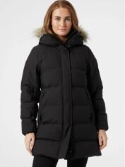 Акція на Куртка зимова жіноча Helly Hansen W Blossom Puffy Parka 53624-990 M Чорна від Rozetka