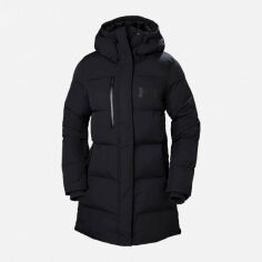 Акція на Куртка зимова жіноча Helly Hansen W Adore Puffy Parka 53205-990 M Чорна від Rozetka