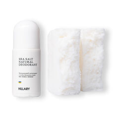 Акція на Дезодорант з сіллю Мертвого моря + Рисове мило-ексфоліант від Hillary-shop UA