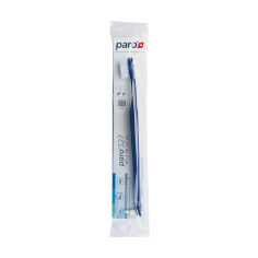 Акція на Дитяча зубна щітка Paro Swiss Kids S27, м'яка, синя, 1 шт (у поліетиленовій упаковці) від Eva