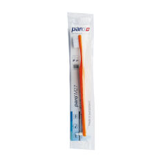Акція на Дитяча зубна щітка Paro Swiss Kids M27, середньої жорсткості, помаранчева, 1 шт (у поліетиленовій упаковці) від Eva