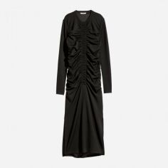 Акція на Сукня міді жіноча H&M 6057576abr 40 Чорна від Rozetka