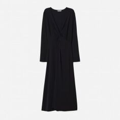 Акція на Сукня міді жіноча H&M 7278328dlog 34 Чорна від Rozetka
