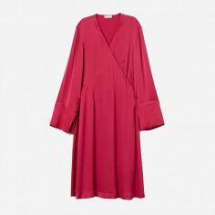 Акція на Сукня коротка жіноча H&M 7384049abr 36 Світло-вишневе від Rozetka
