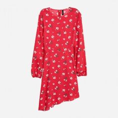 Акція на Сукня коротка жіноча H&M 5815510dlog 36 Червона від Rozetka