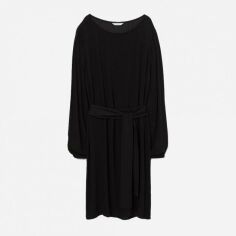 Акція на Сукня коротка жіноча H&M 7602140abr 34 Чорна від Rozetka