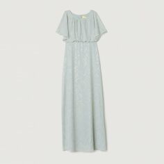 Акція на Сукня міді літня жіноча H&M 6546478dlog 36 Світло-бірюзова від Rozetka