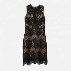 Акція на Сукня коротка жіноча H&M 6809798dlog 36 Чорна від Rozetka