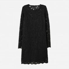 Акція на Сукня коротка жіноча H&M 6935848dlog 36 Чорна від Rozetka