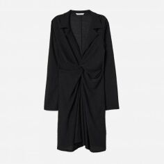 Акція на Сукня коротка жіноча H&M 7114058dlog 34 Чорна від Rozetka
