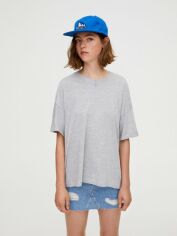 Акція на Футболка Pull & Bear XAZ295617PCCC M Сіра від Rozetka